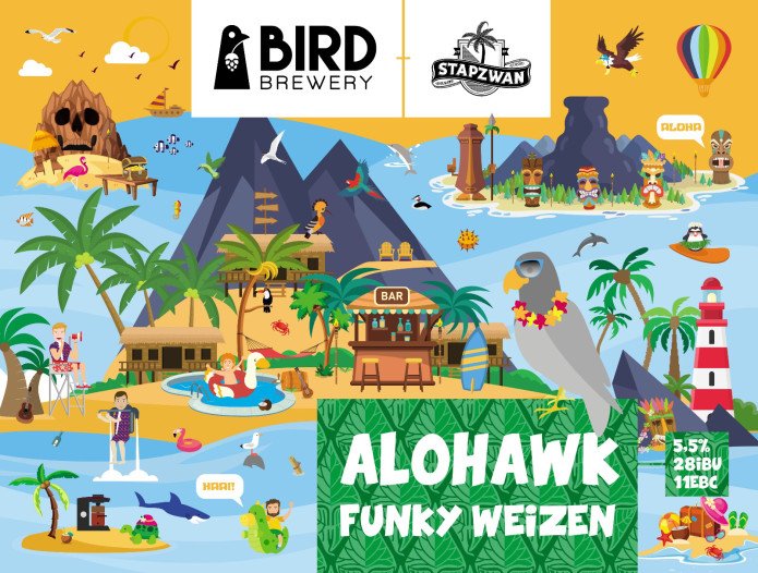 Collab Winner "Alohawk Funky Weizen"