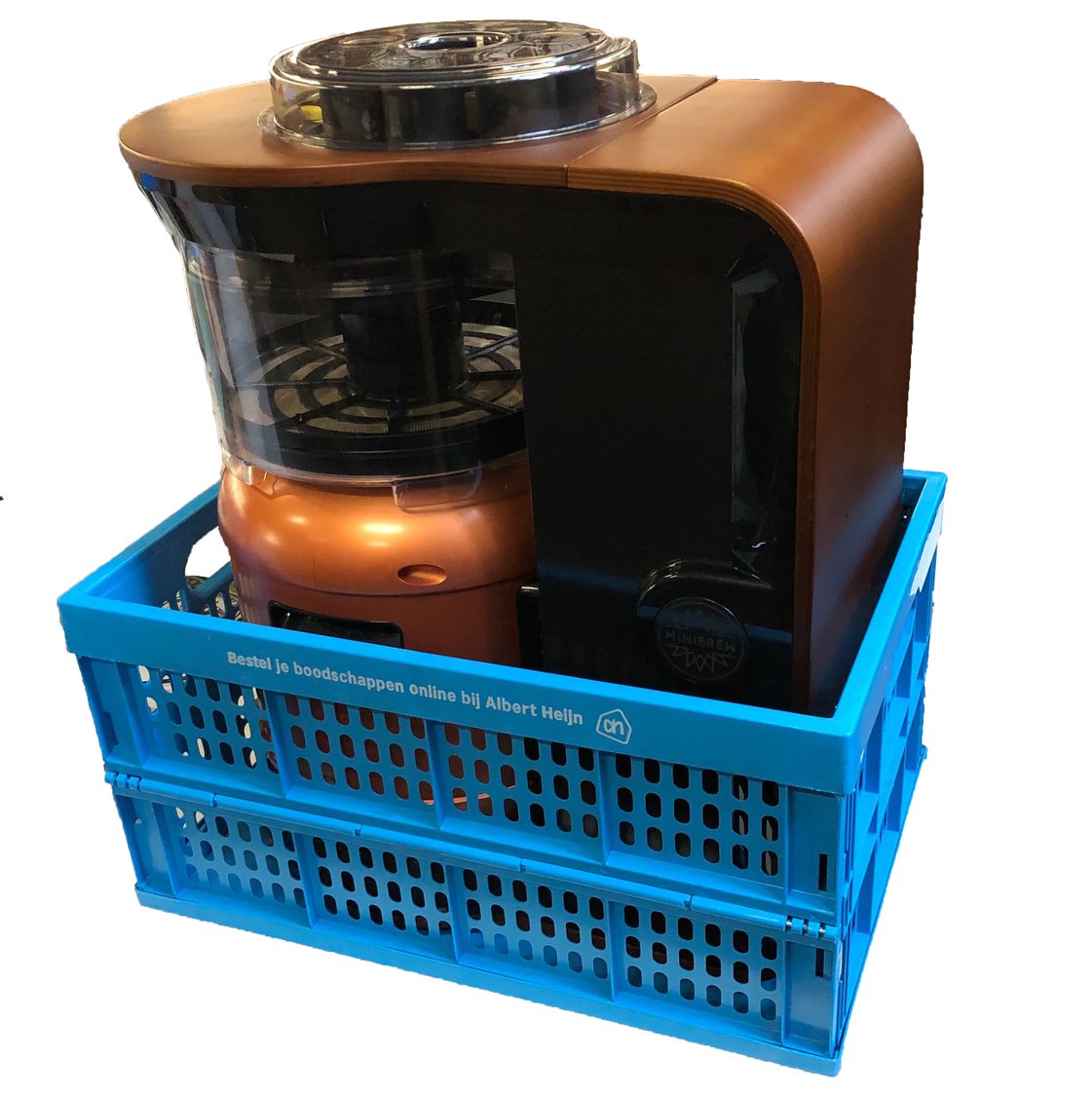 MiniBrew in crate